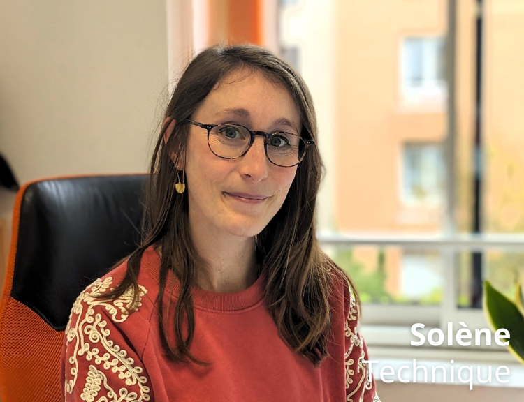 Portrait de Solène, équipe AGX