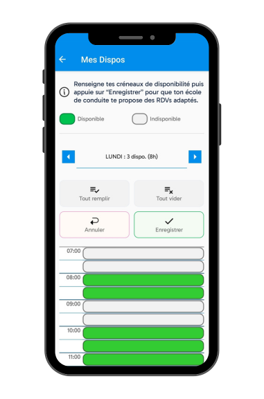 Notifications et rappel de rendez-vous dans Sarool